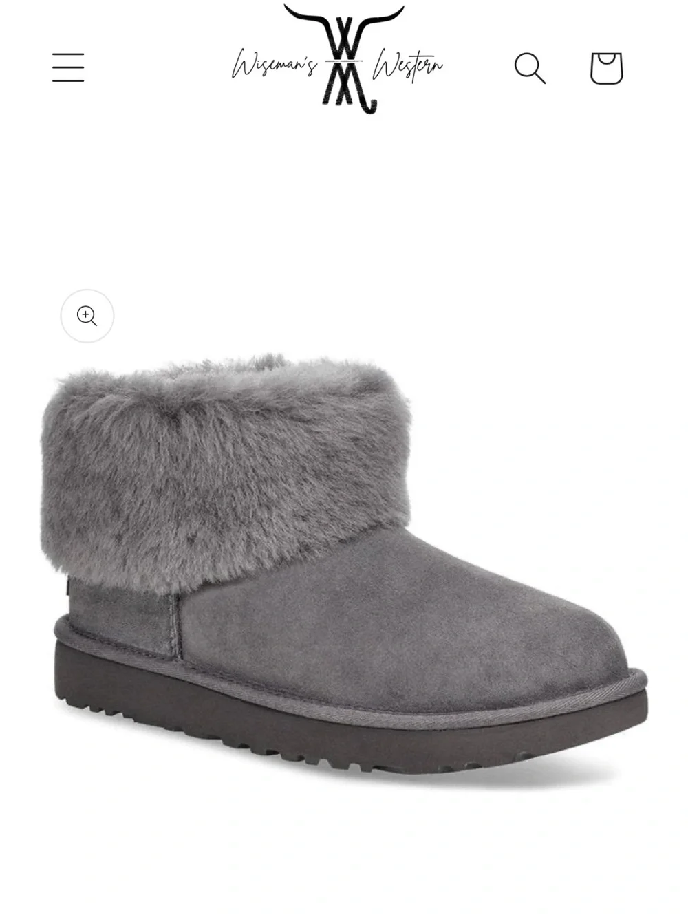 UGG classic mini fluff